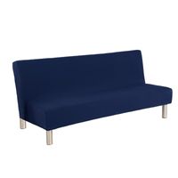 Couvre-chaise 1 pc Couleur de couleur unie couvre étendue canapé à grenouille doux protecteur de meubles lavables pour décoration de maison