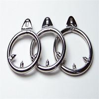 Spikes Anti-Off anillo para el dispositivo de castidad jaula de acero inoxidable bdsm juguetes sexuales productos de bloqueo de esclavitud282m