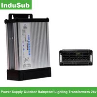 Switch Rainproof Switching 12V Power Supply Outdoor Lighting Transformers 24v AC DC LED OutdoorSwitch