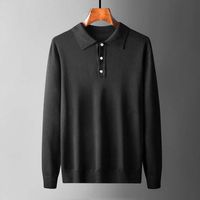 Men' s Sweaters Spring 2022 Sweater Shirt Simple Busines...