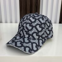 럭셔리 디자이너 단순화 야구 모자 세련된 자수 캐스 퀴트 다목적 모자