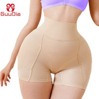 Guudia Women Butt Lifter Removable gepolsterte Hüfte Enhancer Shaperewar High Taille Oberschenkel schlanker nahtloser Körpershaps -Pad 220506