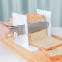 Professionelles Brotlaib Toast Cutter Slicer Schnittführer Schimmelpilzmakler Küche Tool Praktisch 220721GX