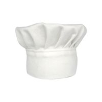 CAPS HATS Född POGRAFI PROPS Baby White Chef Beanie Cap Soft Cotton Hat Headwear Spädbarn PO Shooting Fotografia Bonnetcaps
