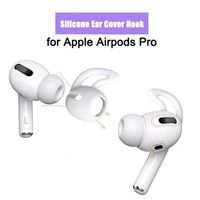 200pcs lot Silicone Earbuds Case for Airpods Pro Anti-lost Eartip Ear Hook Cap Cover Apple Bluetooth Earphone Accessories262N