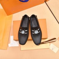 48 Hombres de estilo L zapatos de hombres para hombres Black Genuine Leather Shoes Lace Up Oxfords Luxury Brand Mens Diseñador de bodas Vestido Zapato Zapatos formales Tamaño del hombre Us 6.5 a 12