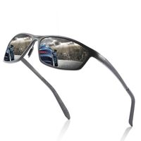 Sunglasses Men' s Full Frame Aluminum Magnesium Polarized...
