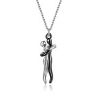 Affectionate Hug Necklace Stainless Steel Pendants Fashion J...