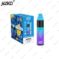 HZKO TOUCAN 2600puffs Disposable Vape E Cigarettes 1100mAh Battery Pre-charged 8.5ML 1.2ohm Mesh 10 Colors Device 5% Adjustable airflow 100% Original IDOL PRO