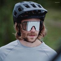 Óculos de sol Ciclismo de ciclismo de montanha Universal Mudança de cor Biciclo de bicicleta esportiva de bicicleta de bicicleta com 4 Lenssunglasses Samu22
