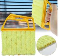 Scouring Pads Air Conditioner Dust Removal Dry Cleaning Machine Washable Blinds Blade Cleaning Cloth Slots Household Gadgets Inventory 80pcs MK009