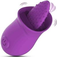 NXY Vibrators Tina Tongue Licking Egg Skipping Massager Stim...