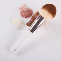 Make -up Pinsel große Größe Pulver Schnellkontur Weißer Griff Synthetisches Haar Make -up Pinsel Schönheit Werkzeuge KosmetikmakeUp