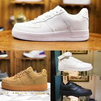High Quality 2022 New Designers Outdoor Men Low Skateboard Shoes Discount One Unisex 1 07 Knit Euro Airs High Women All White Black Wheat Running Sports Sneakers S56