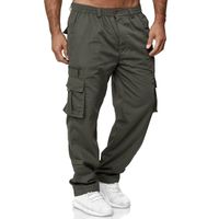 Calça masculina para homens casuais de caminhada leve, bolsos de caminhada leve, calça de calça esportiva ao ar livre, roupas masculinas