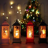 Decoraciones navideñas para la linterna del hogar Candilla LED Tea Light Xmas Christmasornaments Lámpara Santa Claus NaviDad Año 2022Christmas