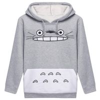Raisevern 3D Thick Sweatshirt Harajuku Cartoon Totoro Animal cat Print Women Cosplay Suit Hoodie Spring Autumn Outside Clothes cot223S