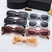 패션 선글라스 빈티지 소형 프레임 여성 및 남성 PR 태양 안경 UV400 렌즈 소매