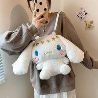 Small wholesale Kuromi plush cartoon backpack cute cuomo sin...