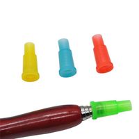 31mm Hookah Shisha Test Finger Drip Tips Cap Cover 510 Plastic Disponible Mouthpiece Mouth Tips Hälsosamt för E-Hookah Water Pipe250U