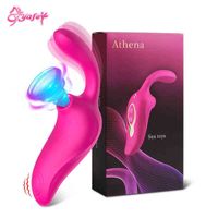 NXY Vibradores 3 en 1 Clítoris Chupando G Spot Vibrador para las mujeres Nipple Estimulador Estimulador Femenino Juguetes Sexuales Adultos 18 0216