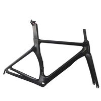탄탄 공장 새로운 에어로 레이싱로드 자전거 프레임 TT-X2 디자인 모든 검은 색 탄소 섬유