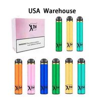 Warehouse USA XTRA Vape Spazio e sigarette usa e getta con batteria da 550 mAh da 5 ml di vaporizzatore a vaporizzatore a vaporizzatore kit da penna a vape 1500 sbuffi