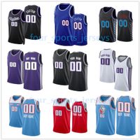 Impreso personalizado 2023 nuevas camisetas de baloncesto 5 Fox 40 Barnes 10 Sabonis 22 Holmes 15 Mitchell 3 Davis 25 Len 9 Holiday 41 Lyles 7 Metu 88 Queta