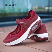 Women Air Cushion Sneakers Women's Walking Shoes Breathable Comfortable Female Boat Shoes Platfoms Increasing Height 220511