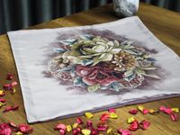 Cojín/almohada decorativa tierra de tapiz de dote lux 2 li decoration case lilac