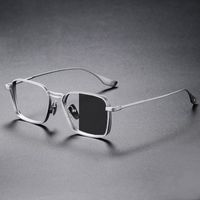 Sonnenbrille antiblau Licht pochromische Sonneneinlesen Brille für Männer hochwertige Retro übergroß