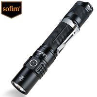 Sofirn SP31 V20 Powerful Tactical LED Flashlight 18650 Cree XPL HI 1200lm Torch Light Lamp with Dual Switch Power Indicator ATR 220615