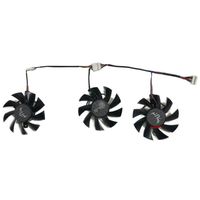 Fans & Coolings 3pcs/Set T128015BU 7Pin GPU Card Cooler For ASUS RX 5700 RX5700 XT GTX1660S 1660 TUF Cards As Replacement1983