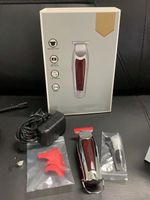 Epack Profesyonel Detaylı Kırmızı Saç Clipper Kablosuz Kesici Elektrik Saç Düzeltmeni Berber Kesme Makinesi Tıraş