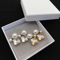 designers earrings women studs luxurys charm jewlery stud classic pearls earings basic simple and versatile earring girls gift style very good nice