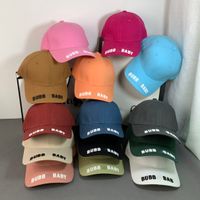Ball Caps Men's Ladies Designer Baseball Casal Letras de cores sólidas Casquette