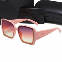 2021 Nouvelle luxur Top Quality Classic Pilot Sunglasses Designer Brand Fashion Mens Womens Square Sun Glasshes Pury Metal Glass Lens2235