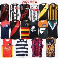PRESELL 2022 2023 AFL Western Rugby Jersey 22 23 Bruce Melbourne Richmond Brisbane Lions Port Adelaide Hawthorn Essendon Crows League Shirt Vest Magpie Top
