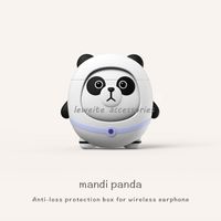 Niedliche Kawaii Kopfhörerzubehör 3D Cartoon Muster Panda Silicon Hülle mit Haken für Apple Airpods 1 2 Pro 3 Spaß coole Haut Stoßdichtschutzschutzschutzabdeckung