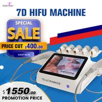 Uygulamalı Taşınabilir Diğer Güzellik Ekipmanları 7D HIFU Ultramage Makinesi Kırışıklık Fine Hat Groth İşaretleri Kaldırma Yağ Büyük Güç Yanan Ultrason Tedavisi FDA Onaylı