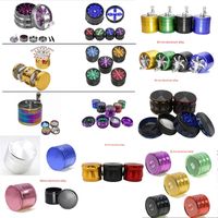Tobacco Smoking Herb Grinders Four Layers Aluminium Alloy ma...