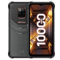 Ulefone Power Armor 14 Pro Red Phone, 6GB+128GB Triple Back Cameras, IP68 IP69K Waterproof Dustproof Shockproof, Face ID & Side Fingerprint Identification