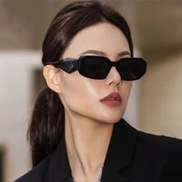 Мужчины роскошные дизайнерские солнцезащитные очки на открытом воздухе черная чистая квадратная шестиугольная гексагональная женщина Градиент Градиент летний стиль классический солнце