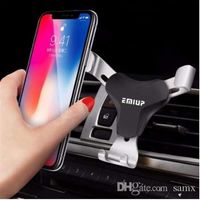 Car Phone Holder Universal Air Vent Mount Clip Cell Holder For Phone In Car No Magnetic Mobile Phone Stand Holder Smartphone3040