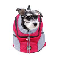 Педань собака кошка рюкзак для рюкзака портативная передняя сетчатая сетка на открытом воздухе на открытом воздухе с двойным плечом спортивные строки 3 размеры 220713