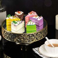 Other Bakeware Metal Cake Display Stand Fondant For Wedding ...
