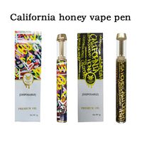 California Honey descartável Vape Pen Dispositivo de caneta e cigarros kit de cigarros grama completa PODS PAGAS DE CERAMICA VAPORRIZER GRESPO VAPORRIZADOR DE Óleo 400mAh Bateria de 400mAh