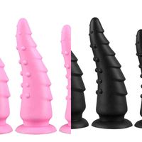 NXY Anal Toys Nowe smokowe podwórko wtyczka analna urządzenie masturbacyjne dla mężczyzn i kobiet miękkie silikonowe ziarno zabawę rozszerzenie dla dorosłych produkty seksualne 220528
