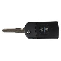 guaranteed 100 flip floding fob key shell replacement remote key shell case for mazda 3 5 6 289o