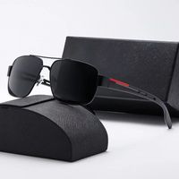 Designer de marca óculos de sol de alta qualidade dobradiça de metal de óculos de sol de óculos de óculos de sopro de vidro UV400 lente clássico senhora óculos com casos e caixa
